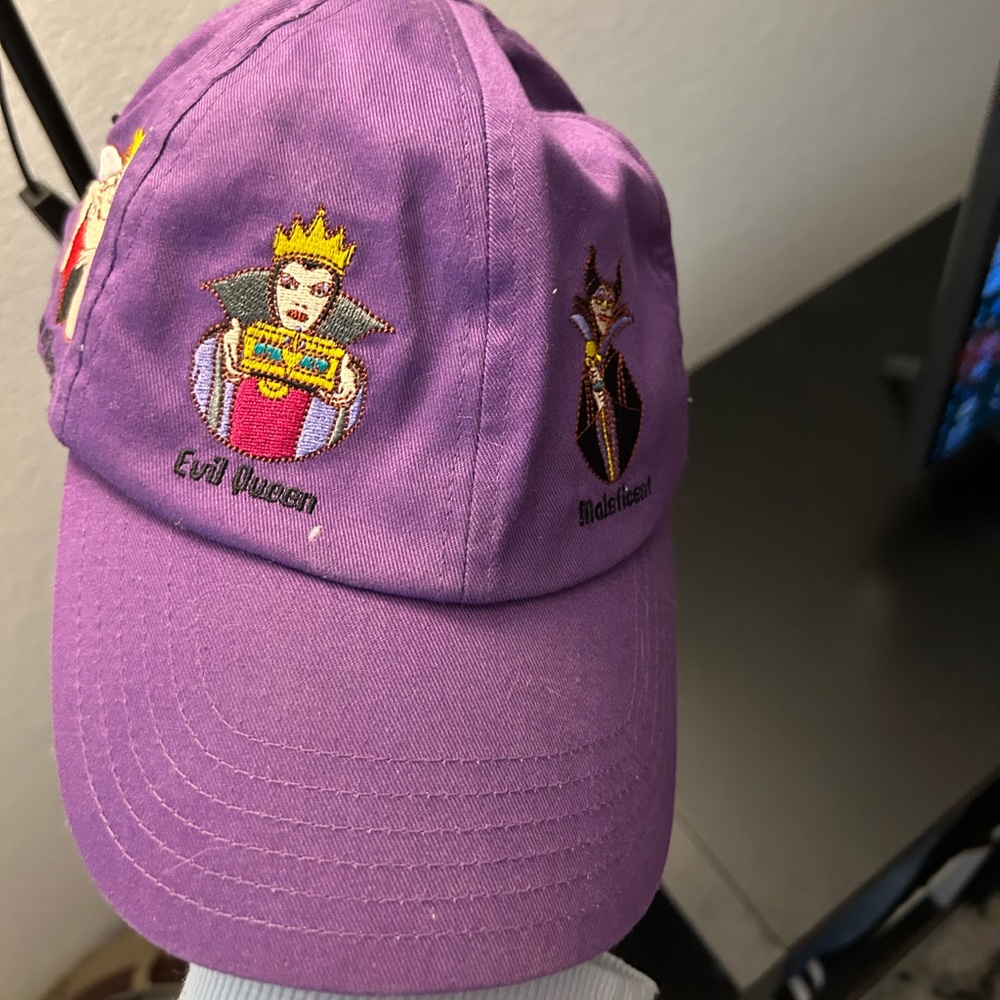 Disney villains baseball hat
